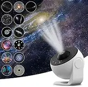 Galaxy Starry Sky Projector Night Light Rotating LED Planetarium Star Lamp 13in1