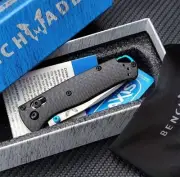 Benchmade Bugout 535 Black Manual Knife with Drop Point S30V Steel Blade