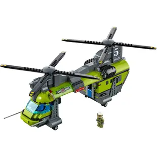 《涼涼小店鋪》BELA博樂10642城市警察系列火山探險重型空運直升機益智互動拼裝拼插小顆粒積木玩具兼容樂高60125