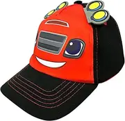 [Nickelodeon] Toddler Boys Blaze and The Monster Machines Cotton Adjustable 5 Panel Baseball Cap Red