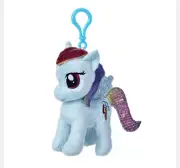 MY LITTLE PONY RAINBOW DASH 4.5-INCH CLIP-ON PLUSH - NEW
