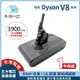 【禾淨家用HG】Dyson V8 DC8240 3900mAh 副廠吸塵器配件 鋰電池