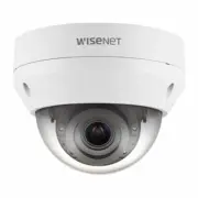 Hanwha QNV-7082R Q-Series 4MP IR Vandal IP Dome Camera, 3.2-10mm, White