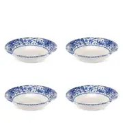 Spode Blue Italian Brocato Cereal Bowl, Set of 4