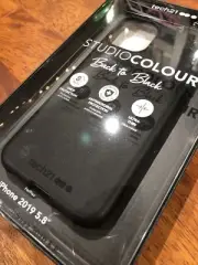 Tech21 Studio Colour for Apple iPhone 2019 5.8” Pro Case Back to Black drop thin