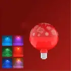 Happiness New Year Colorful Light Bulb Blessing RGB Atmosphere Light Bulb Bar