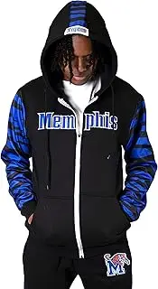 Twin Vision Activewear Memphis Tigers NCAA Women's Yoga Track Jacket