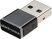 Poly BT600 Mini Bluetooh USB Adapter, Black/Silver