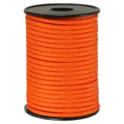 100FT 550 Paracord, 4mm 9 Strand Parachutes Cord Spool, Orange
