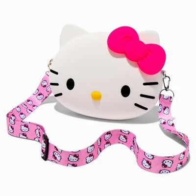 Hello Kitty 50th Anniversary Silicone Crossbody Bag. New!