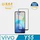 【藍光盾】VIVO Y55 抗藍光9H超鋼化玻璃保護貼(市售阻隔藍光最高46.9%)