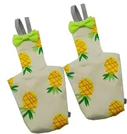 Bird Diapers for Parrots | Washable Nappy Parrot Clothes Diaper - 2X Leak-Proof Soft Nappy Suit Liners Adjustable, Pet Supplies for Parakeet Cockatiel Macaw Pigeon