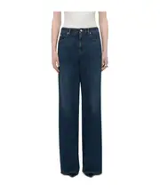 Alexander McQueen Wide-Leg Jeans 24,25,26,27,28,29 Indigo