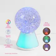 Glitter Swirl Colour Change LED Light Globe