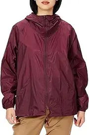 Kajimeiku Windproof, Water Repellent, Open Front, Jacket, red (orange-ish), LL