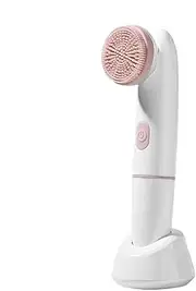 Rechargeable Face Cleaning Brush Ultrasonic, Facial Cleansing Instrument, Beauty Cleansing Device, Long Lasting Battery, Lightweight And Portable, 16x3cm, For All Skin Types