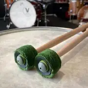 Tackle by Dragonfly Toppers (Soft) Flannel Mallet Heads for Drumsticks Drum Set