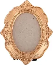 BESPORTBLE Diy Decor Victorian Mini Picture Frames Resin Ornaments for Artistic Home Decor