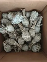 SAGE Smudge Stick - 10X TORCH STYLE Californian White Sage 4" (10cm-11cm)