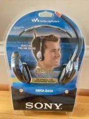 SEALED Sony SRF-H4 Walkman FM Stereo/AM Headphone Radio Mega Bass AAA battery
