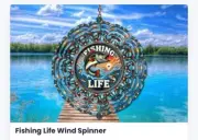 FISHING LIFE wind spinner