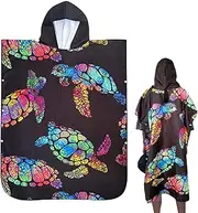 Wearable Towel,Quick-Drying Surf Towel | Towel Dress, Wearable Towels for Women, Surf Poncho Changing Robe with Hood for Bathing, Summer Vacation Yongbao