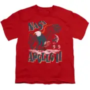 NASA Kids T-Shirt Apollo 11 Eagle Red Tee
