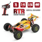 WLtoys 1/14 RC Car 4WD 2.4GHz 75Km/H RC Racing Car All Terrain RTR for Kids M8M5
