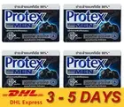 4x60g. Protex Men Active Charcoal Soap Bar Anti Bacteria Bath Deep Healthy Skin