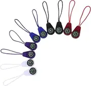 WOONEKY 10pcs Portable Mini Compass with Lanyard Friendly Navigation Tool for Hiking Camping and Outdoor Adventures Accurate Direction for Classroom and Survival Kits