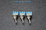 3 PCS TOGGLE SWITCH ON OFF ON MINI TOGGLE 3 AMP 250V 6 AMP 125V 3 PIN EC-2530