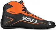 Sparco K-Pole Shoes Size 42 Black/Fluo Or