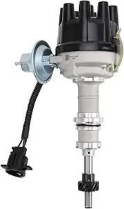 TRQ Distributor Compatible with 1974-1985 Ford 1977-1983 Lincoln 1974-1985 Mercury