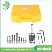 9 Pack 1/2" Shank Boring Bar Set And 2" Boring Head (7/8-20) With MT2 Shank