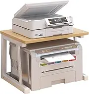 Printer Holder Printer Stand Printer Desk Desktop Wooden Printer Stand Metal Frame Printer Holder Printer Shelf for Printer Scanner Fax Printer Shelf Printer Rack Printer Table (Color : A, Size : 58
