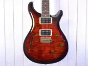 Paul Reed Smith PRS SE Custom 24 Semi-Hollow Piezo Orange Tiger Smokeburst