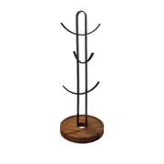 Bamboo Cup Storage Rack Holder Stand