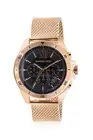 Michael Kors Brecken Chronograph Gold Mesh Strap Mens Watch - MK8867