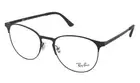 New Ray-Ban Reading Glasses RB 6375 2944 53-18 Matte Black Round Frames Readers