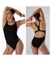 Speedo ProLT Team Black Racerback One-piece Competitive Swimsuit Womens 6/32
