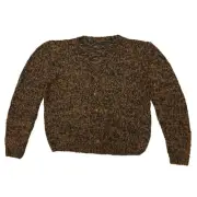 Sundazed (Austria) Handspun Two-Yarn Plied Heritage Stitch Cardigan : XL