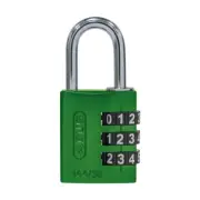ABUS Padlock 30mm - Resettable Combination Padlocks-GREEN-Free Post-14430GRN