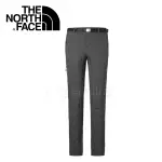 【THE NORTH FACE 女款 彈性防潑保暖長褲《瀝灰》】364Q0C5/保暖透氣/戶外登山/休閒長褲/悠遊山水