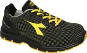 Diadora Utility Run Atom Low S3S, safety shoes unisex , color: Black/Yellow , size: 35 EU