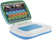 NOLITOY Touch Learning Machine Early Education Language Learning Machine Electric Laptop Computer for Computer Plastic Blue