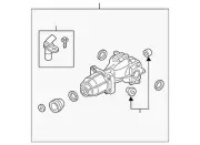 Genuine Differential Assembly K2GZ-4000-U