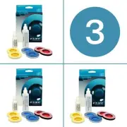Bundle 3x REFILL KIT for CD/DVD DISC REPAIR MACHINE