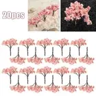 20pcs Tree model Flowering Railway Layout Scene Decoration High quality