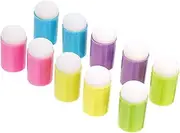 HOOTNEE DIY Drawing Tools Set 10pcs Kids Painting Sponge Sleeves Non-Slip Ideal for Craft Projects Random Color