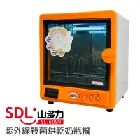 在飛比找momo購物網優惠-【SDL 山多力】紫外線殺菌烘乾奶瓶兩用機(SL-6099)